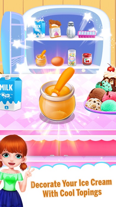 Yummy Ice Cream Making Shop screenshot 2