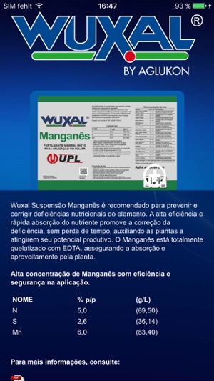 Wuxal – Nutrição de Plantas(圖5)-速報App