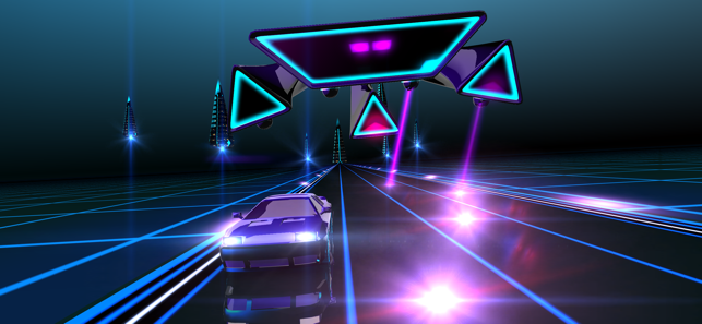 ‎Neon Drive - '80s style arcade Screenshot