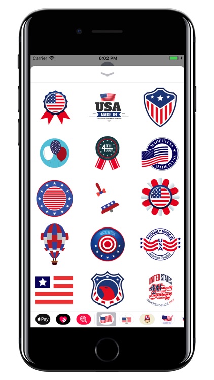 USA - American stickers