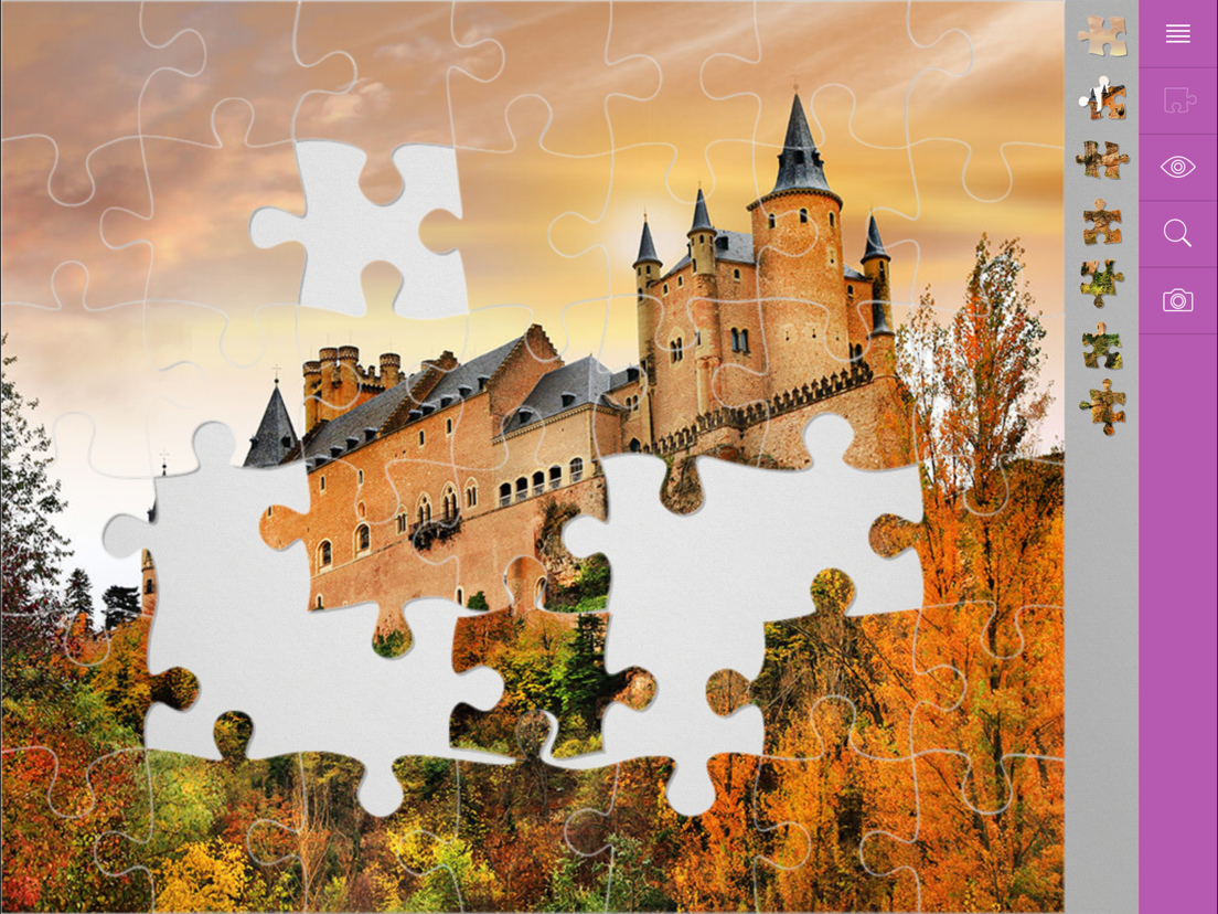 1000 Jigsaw Puzzles Places iPad app AppWereld