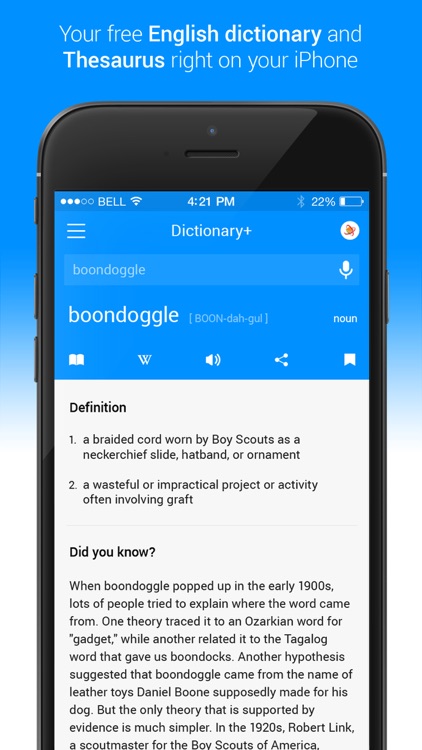 Dictionary - English