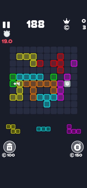 Neon Block Puzzle : Fill Board(圖4)-速報App