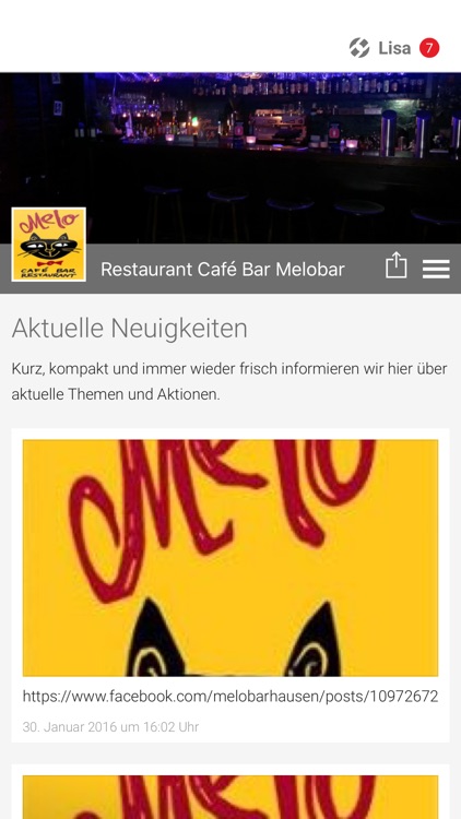 Restaurant Café Bar Melobar