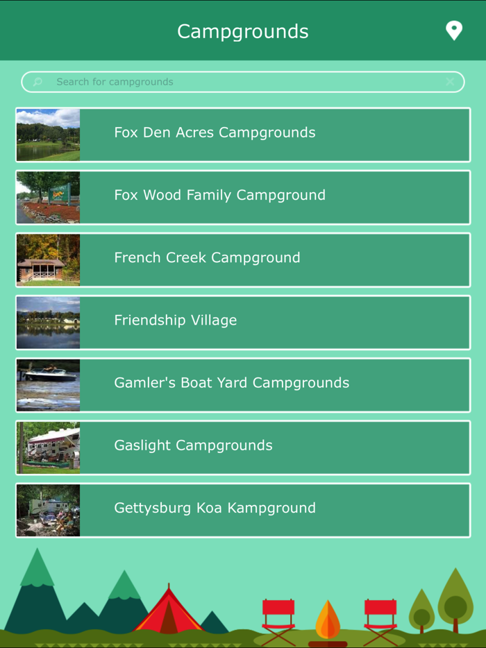 Pennsylvania RV Campgrounds