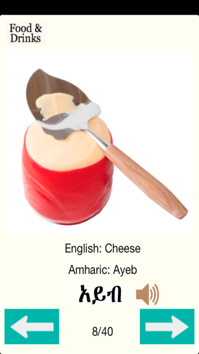 Amharic Food Screenshot 2