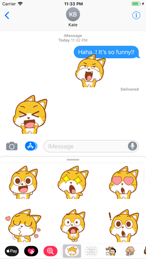 Tigger Cat Sticker(圖1)-速報App