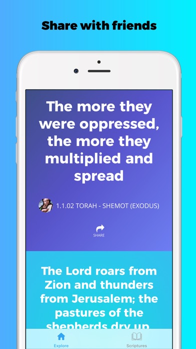 Torah Hebrew Bible Verse Daily screenshot 2