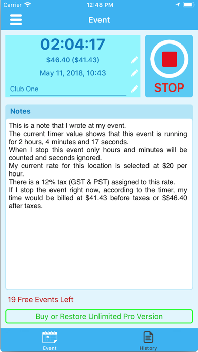 How to cancel & delete EasyTimesheet Track Your Time. from iphone & ipad 1