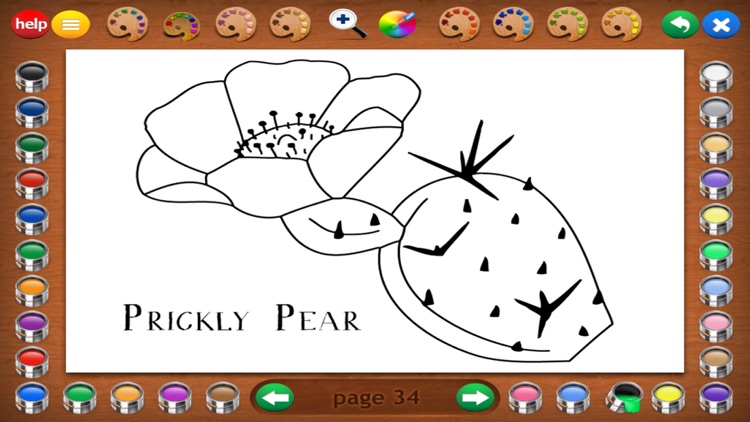 Coloring Book 4: Plants screenshot-3