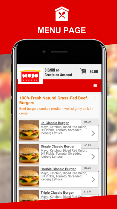 Mojo Burgers screenshot 2