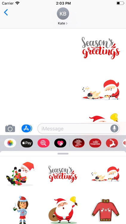 Countdown! Stickers Christmas