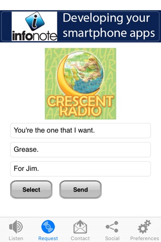 Crescent Radio screenshot 2