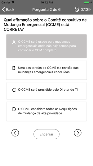 Simulado ITIL Português(圖5)-速報App