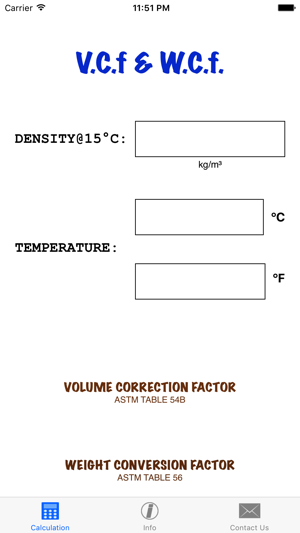 ASTM 54B & 56 CONVERSION CALC