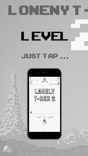 Lonely T-Rex Run 2: Level Up