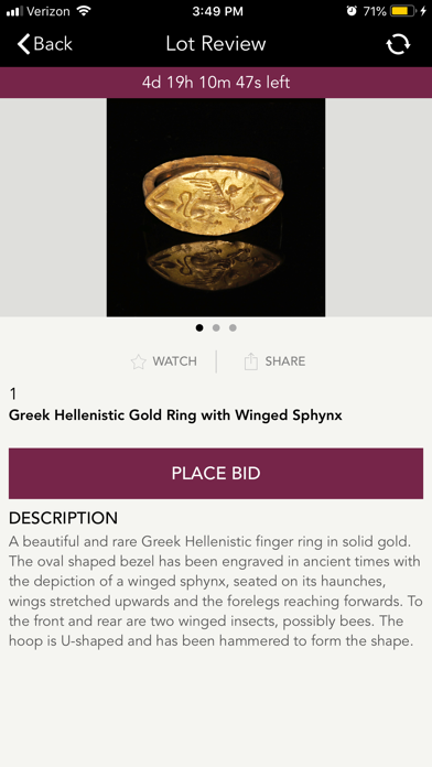 Ancient Art Auctions screenshot 3