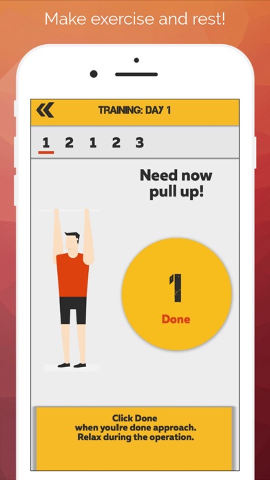 My trainer: Pullups screenshot 3