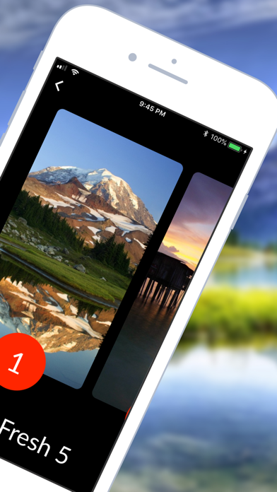 How to cancel & delete Fresh 5 -Wallpapers Background from iphone & ipad 2