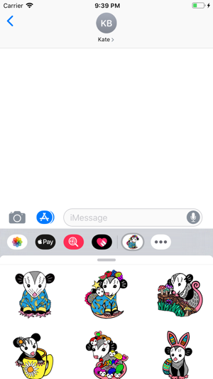 Sesame the Opossum StickerPack(圖3)-速報App