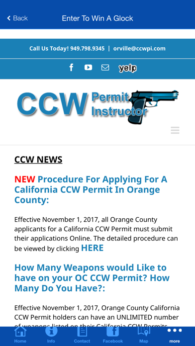 CCW Permit Instruction screenshot 4