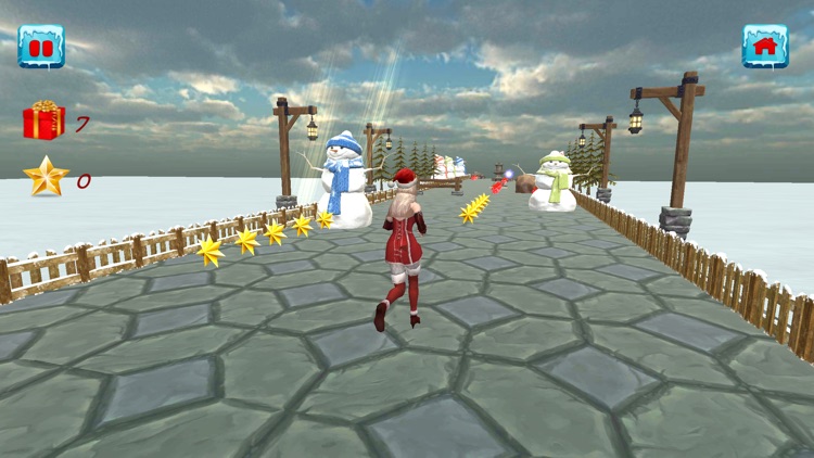 Christmas Santa Girl Run