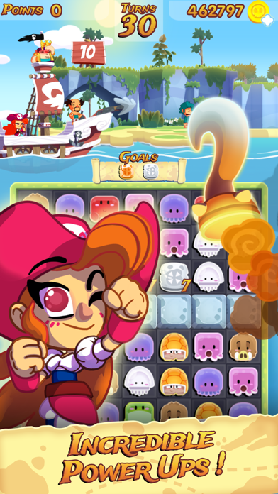 How to cancel & delete Pirate Match Adventure ™ from iphone & ipad 4