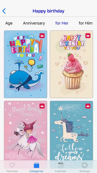 Amerricard - birthday cards screenshot 3