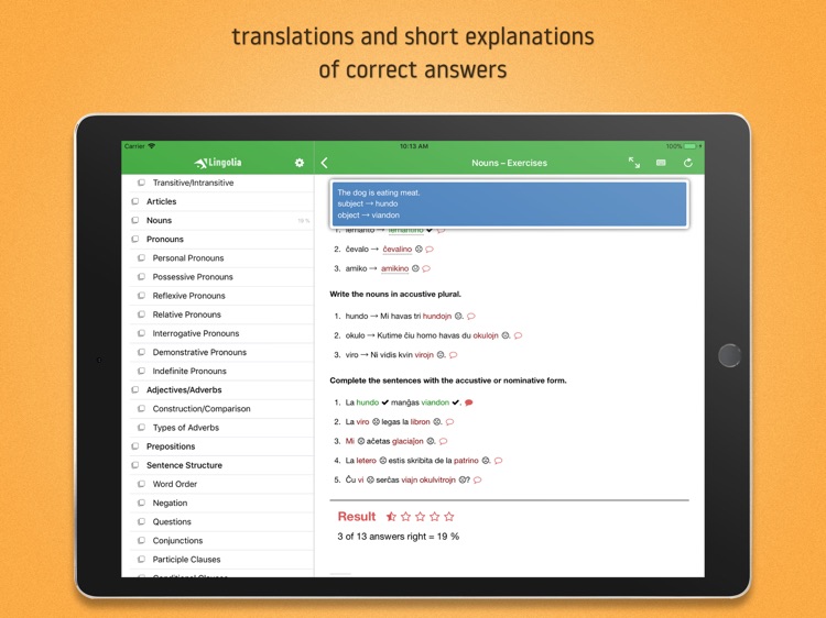 Lingolia Esperanto screenshot-3