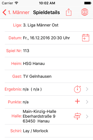 TV Gelnhausen Handball screenshot 3