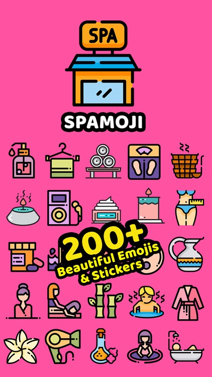 Spamoji - Spa Wellness Sticker