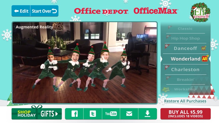 ElfYourself® By Office Depot screenshot-4