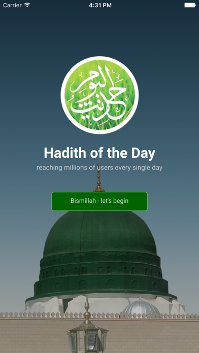 How to cancel & delete Hadith of the Day from iphone & ipad 1