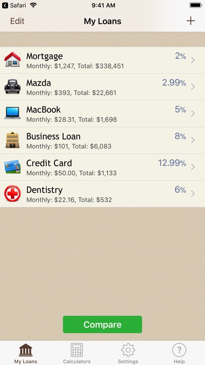 Loan Calculator +