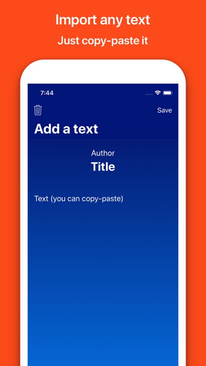 Memorize texts, lyrics, poems screenshot-3