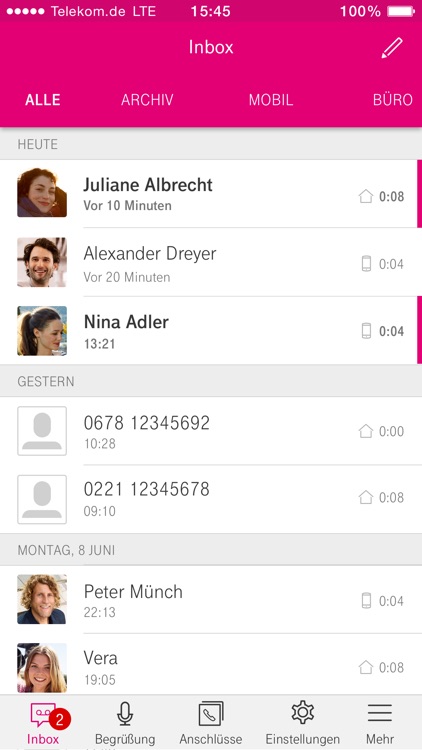 Telekom Voicemail