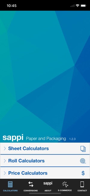 Sappi Paper Calculator