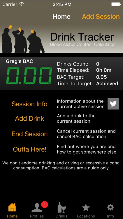 DrinkTracker Breathalyzer