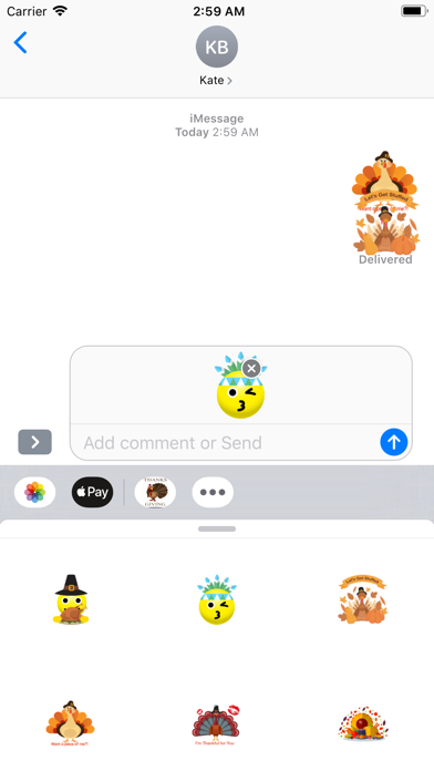 How to cancel & delete ThanksGiving Day Stickers! from iphone & ipad 3