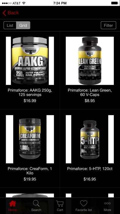 Lockout Supplements screenshot 2