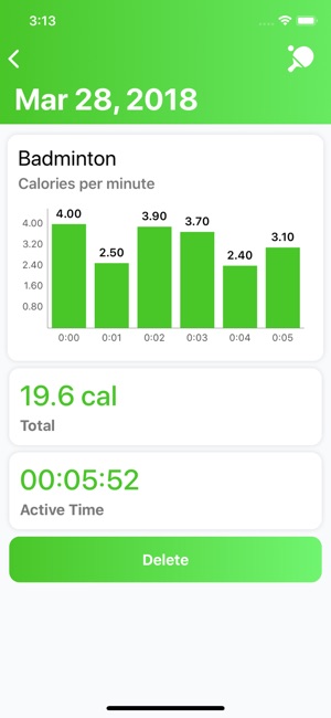 Racquet Sports: Track Calories(圖2)-速報App