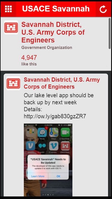 How to cancel & delete USACE Savannah from iphone & ipad 2