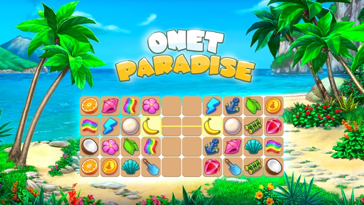 Onet Paradise: match two tiles