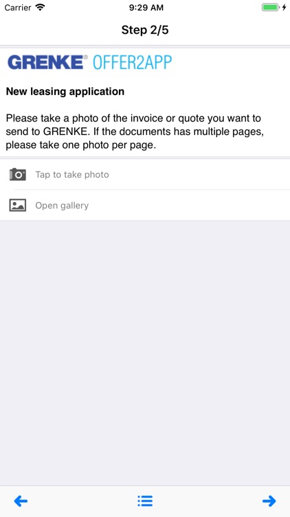 GRENKE Offer2App