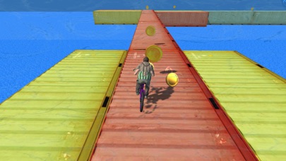 Bicycle Underwater Race 3D screenshot 2