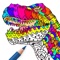 Icon Dinosaur Coloring Pages !