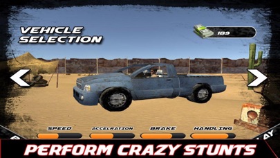 Pickup Truck Driving Desert screenshot 2