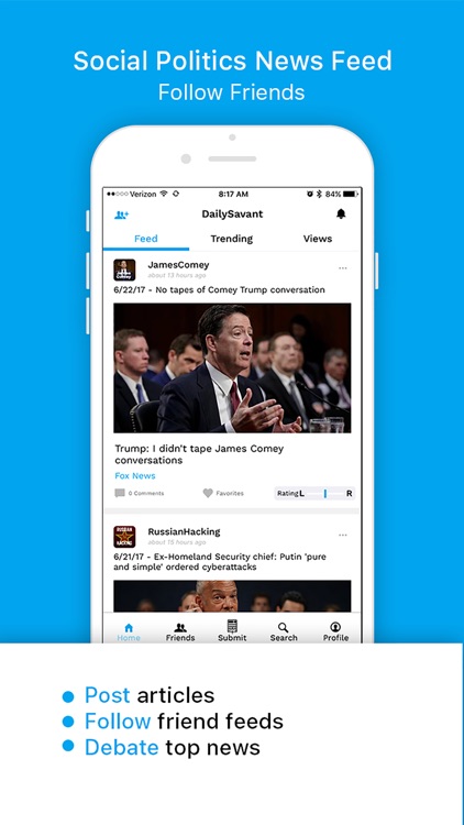 Daily Savant Social Politics screenshot-0