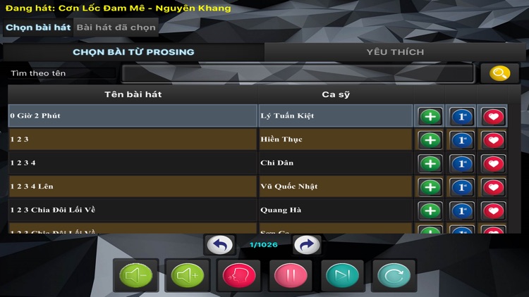 ProSing Karaoke Remote