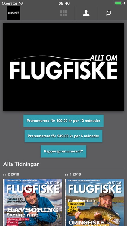 Tidningen Allt om Flugfiske